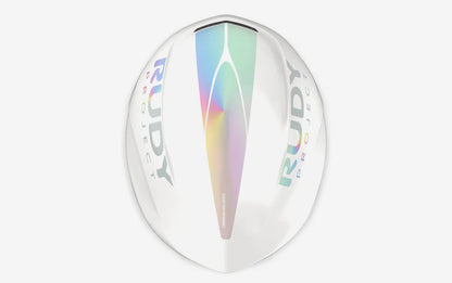 Casco da Strada RUDY PROJECT NYTRON PRO Bianco Iridescente Matt