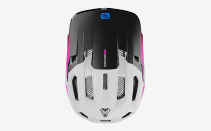 Casco MTB RUDY PROJECT TERRAFORM PRO Bianco/Rosa