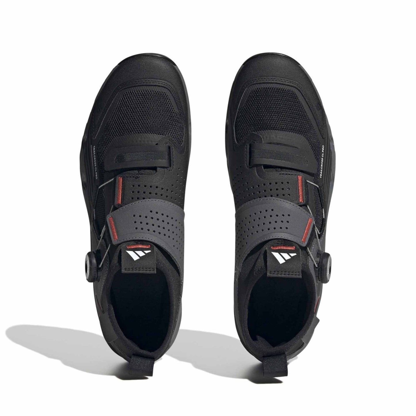 ADIDAS FIVE TEN TRAILCROSS PRO CLIP-IN MTB-kengät Harmaa/Musta/Punainen