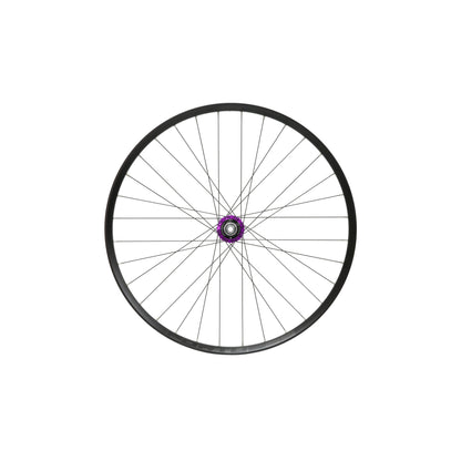 Roată spate HOPE Fortus 35 W de 27,5 inchi, butuc Pro 5 violet
