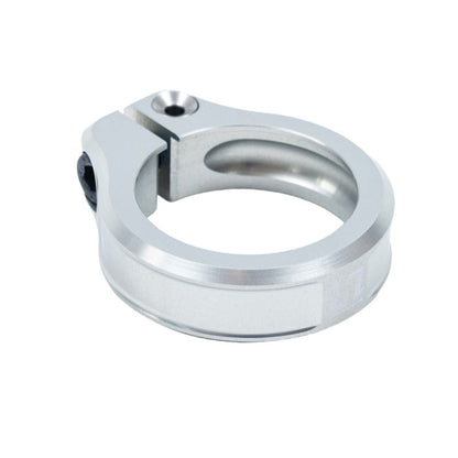 HXR COMPONENTS sadelklampe, 34,9/35 mm, rå aluminium