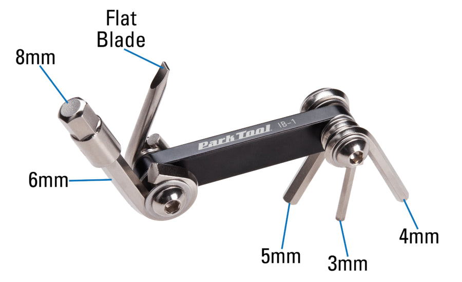 Park Tool IB-1 mål og indhold