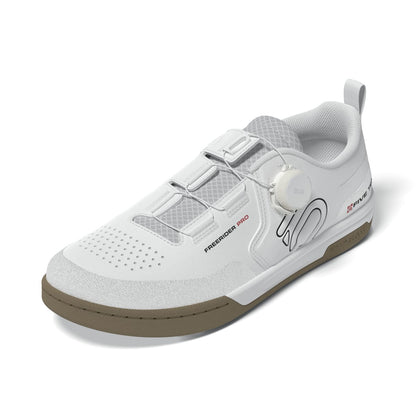 Maastopyöräilykengät ADIDAS FIVE TEN FREERIDER PRO BOA Valkoinen