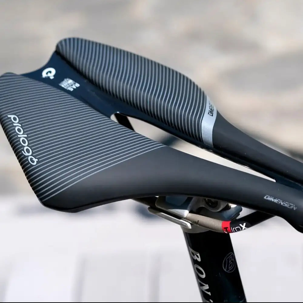 Sella PROLOGO DIMENSION con binari T4.0, nera