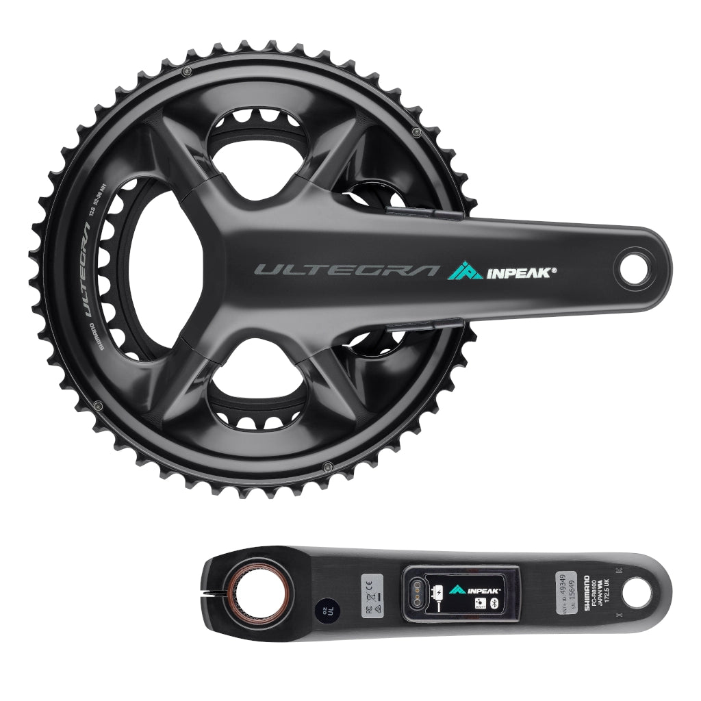 INPEAK POWERCRANK-E TWIN2 LR Shimano Ultegra R8100 Power Meter Chainset