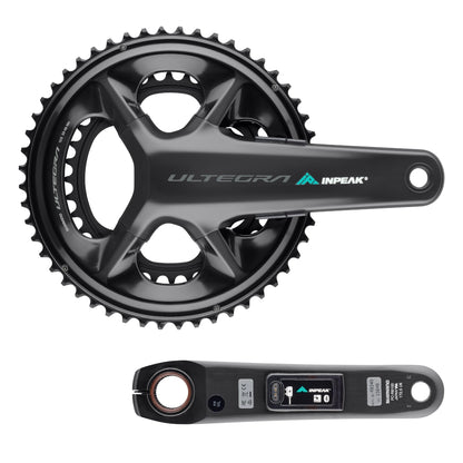 INPEAK POWERCRANK-E TWIN2 LR -kampisarja tehomittarilla, Shimano Ultegra R8100