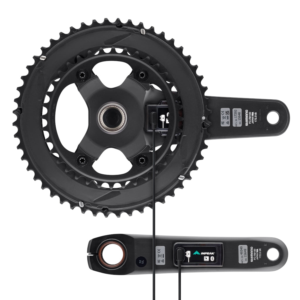 INPEAK POWERCRANK-E TWIN2 LR Shimano Ultegra R8100 Power Meter Chainset