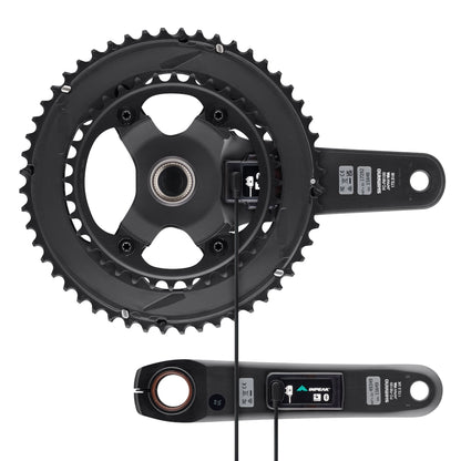 INPEAK POWERCRANK-E TWIN2 LR -kampisarja tehomittarilla, Shimano Ultegra R8100