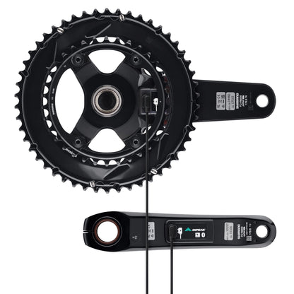 INPEAK POWERCRANK-E TWIN2 LR -tehomittarikampisarja Shimano Dura-Ace R9200