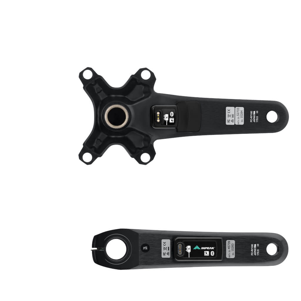 Pedalier con potenciómetro INPEAK POWERCRANK-E TWIN2 LR Shimano 105 R7100
