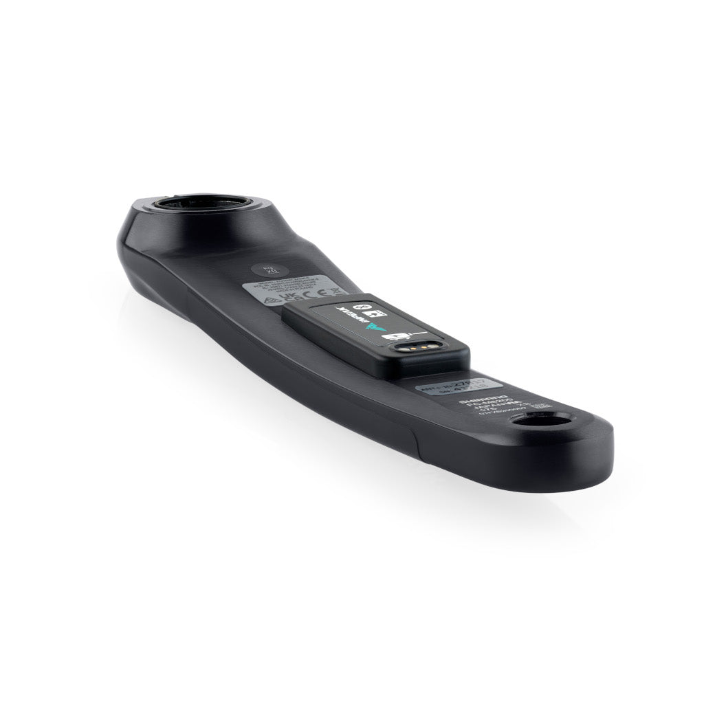 Shimano XT M8200-linkercrankarm met INPEAK POWERCRANK-E-vermogensmeter