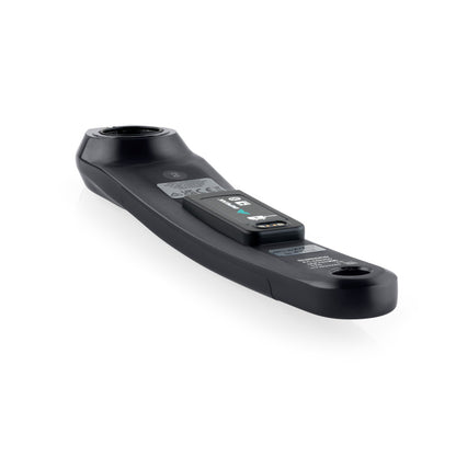 INPEAK POWERCRANK-E -tehomittarilla varustettu vasen kampivarsi Shimano XT M8200