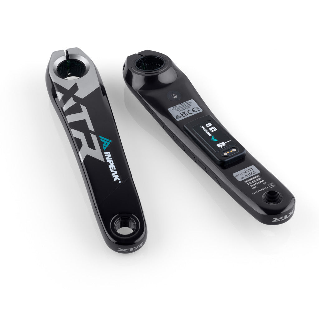 Venstre INPEAK POWERCRANK-E-pedalarm med wattmåler til Shimano XTR M9200