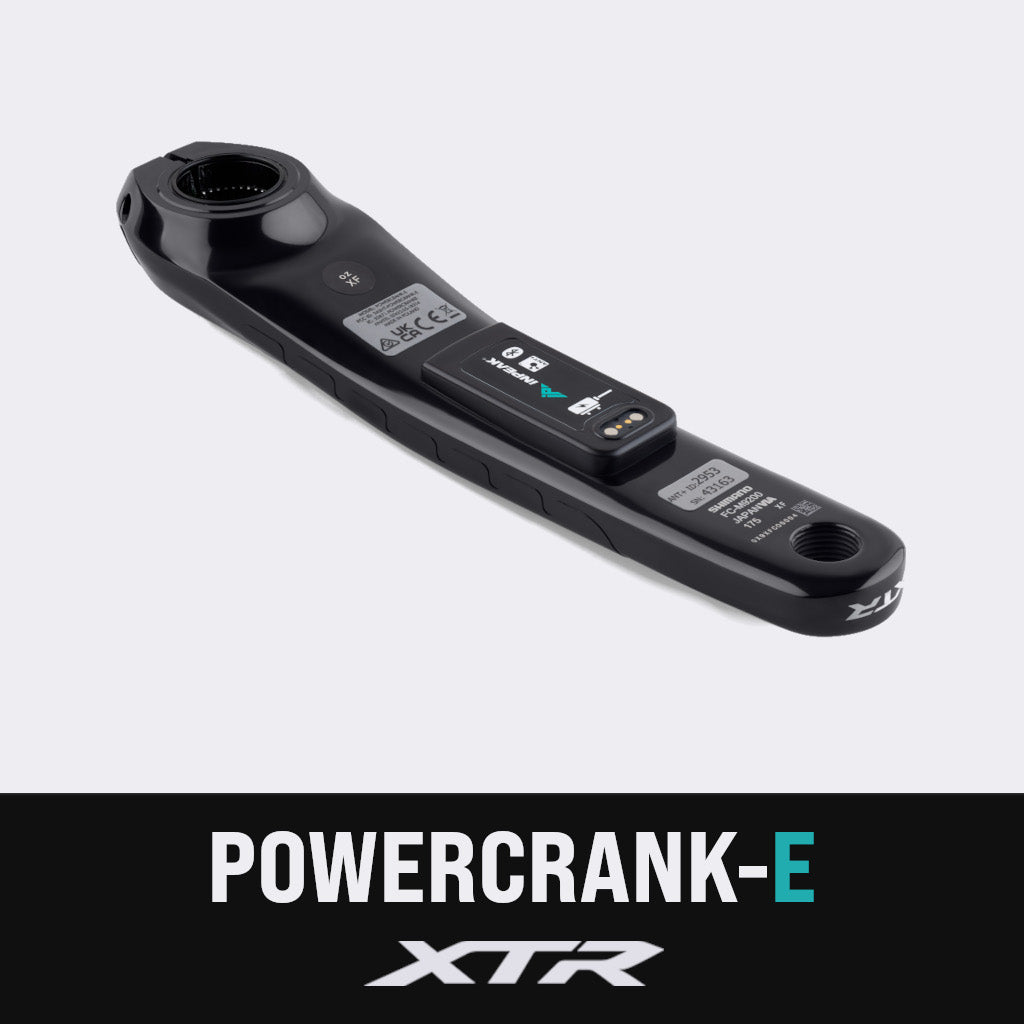 Venstre INPEAK POWERCRANK-E-pedalarm med wattmåler til Shimano XTR M9200
