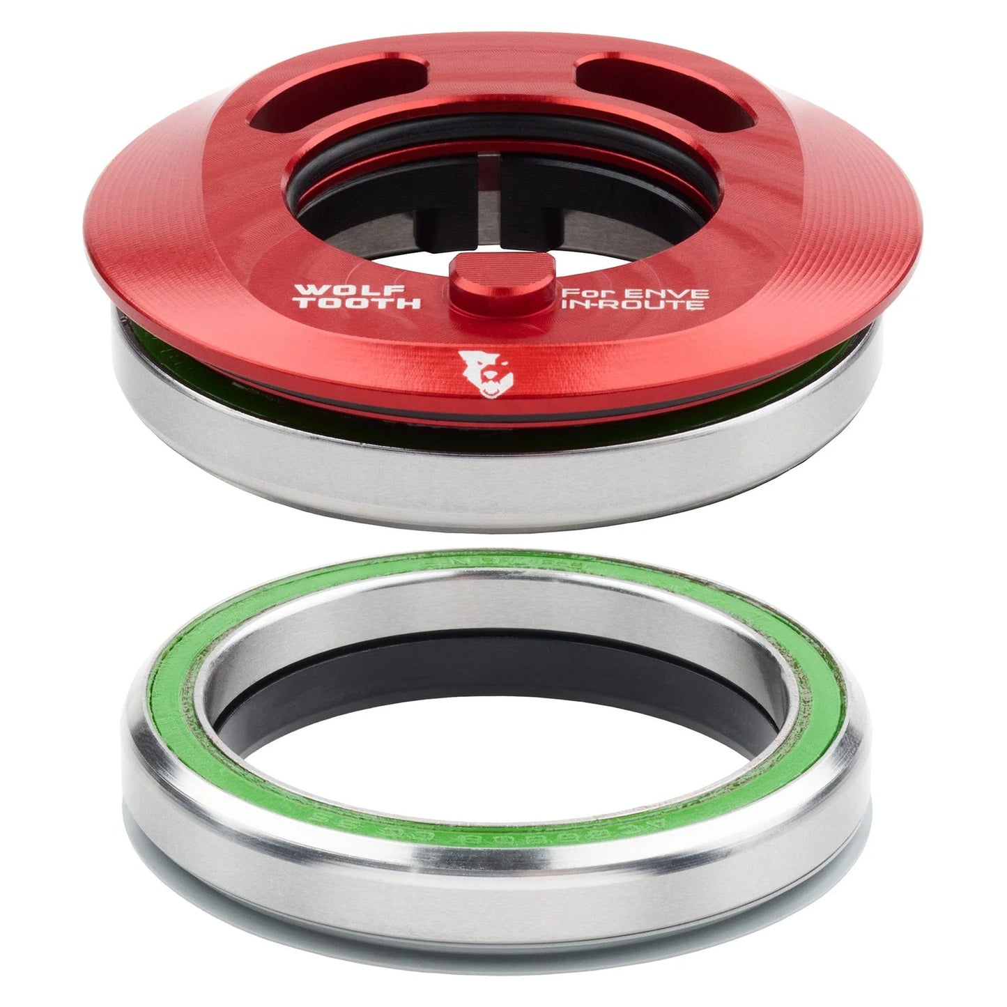 WOLF TOOTH PREMIUM AERO IS52 EN-Route-Steuersatz, rot