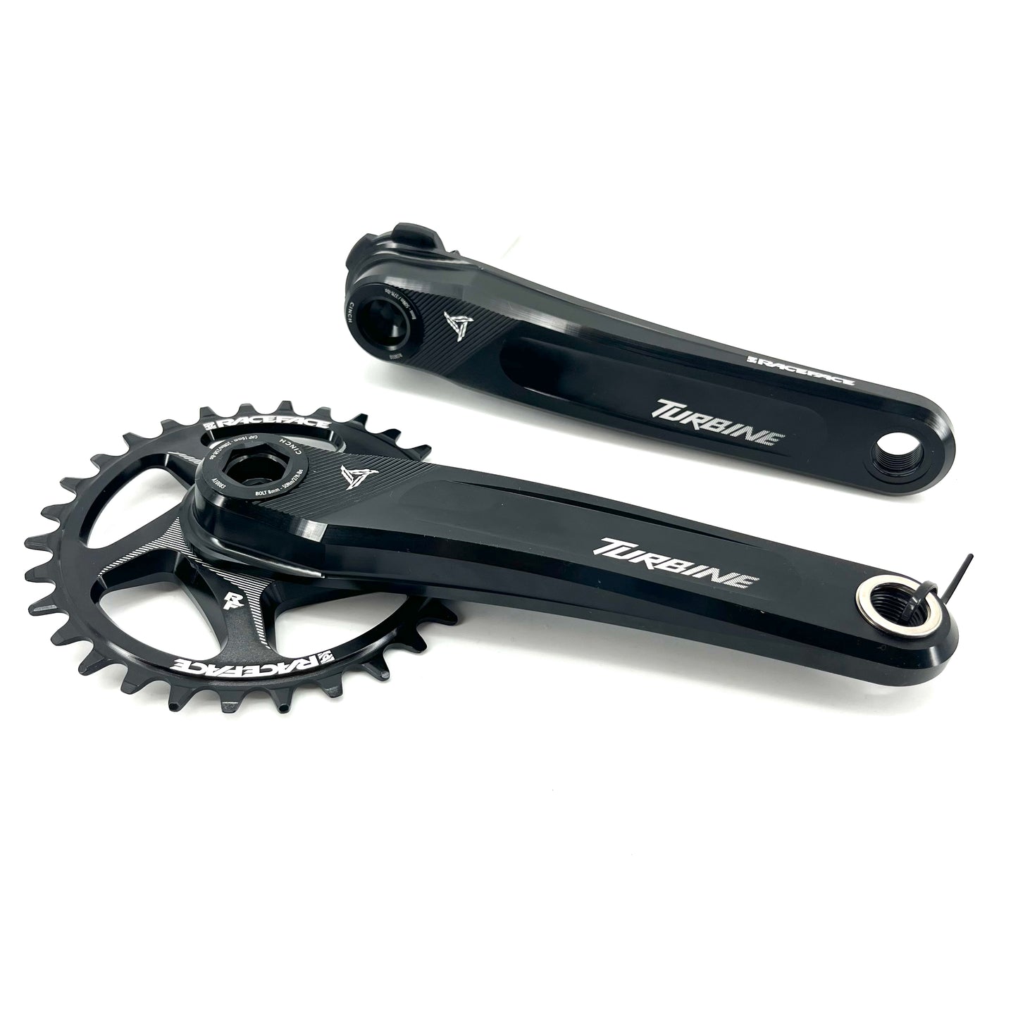 Pédalier Mono RACE FACE TURBINE CINCH Shimano 12 Vitesses