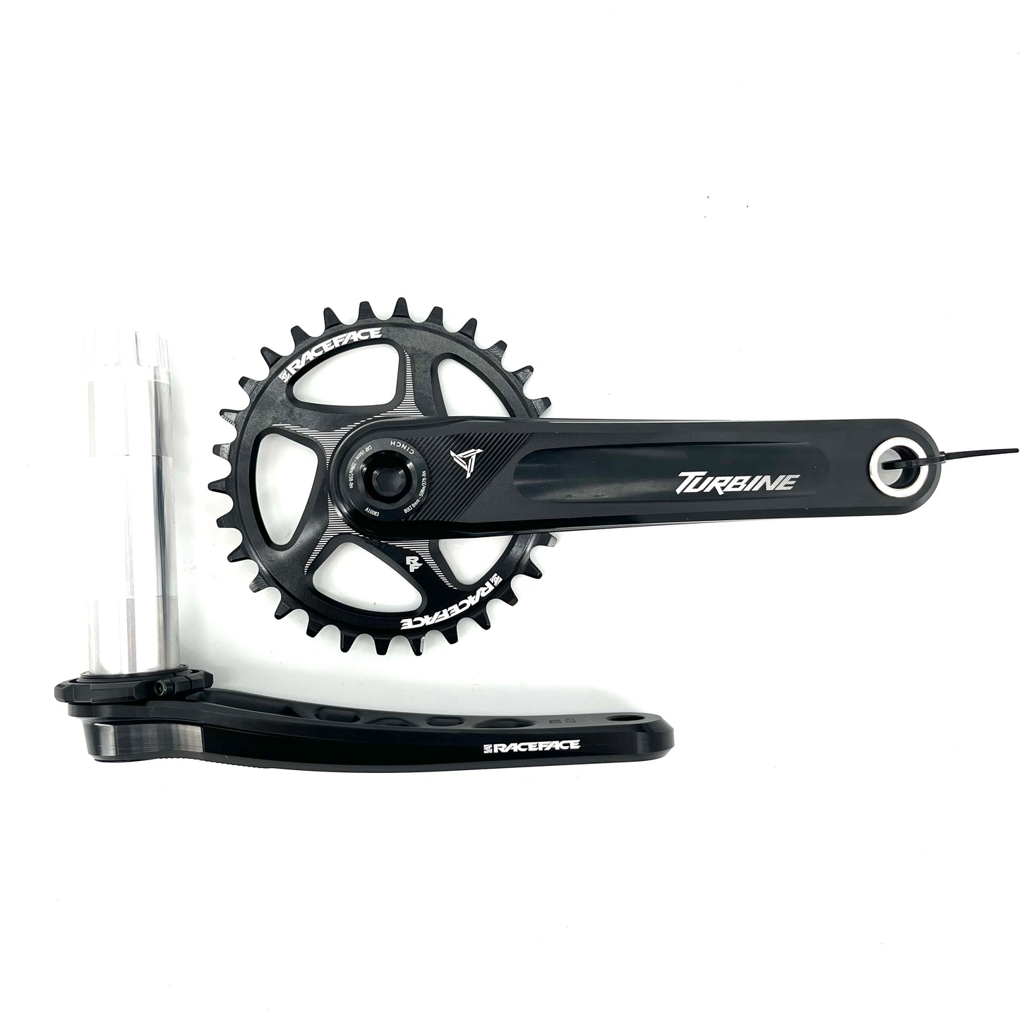 Pédalier Mono RACE FACE TURBINE CINCH Shimano 12 Vitesses
