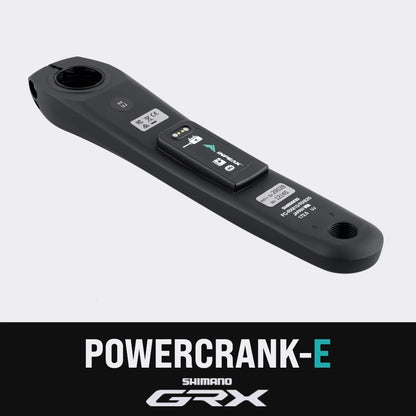 INPEAK POWERCRANK-E -tehomittarilla varustettu vasen kampi Shimano GRX RX810/820