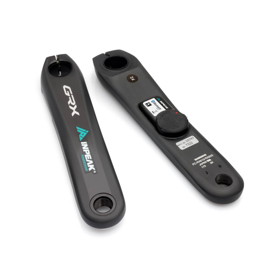 Pedivela esquerda com medidor de potência INPEAK POWERCRANK Shimano GRX RX810/820