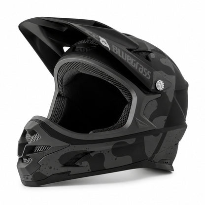 MTB ķivere BLUEGRASS INTOX Melna Camo