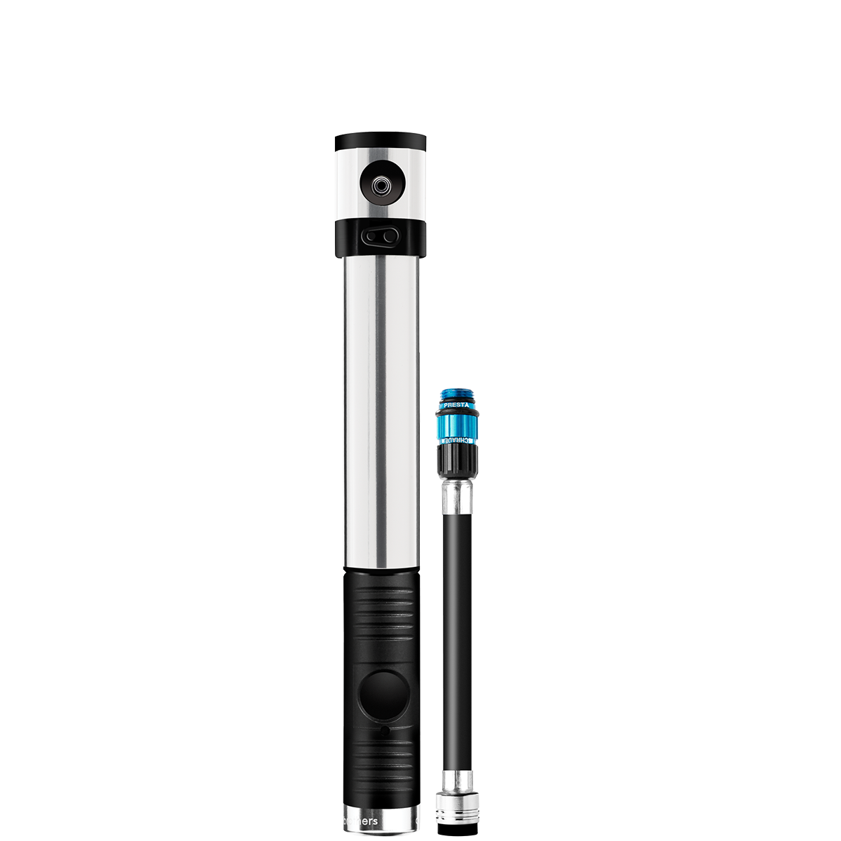 Handpump CRANKBROTHERS KLIC HV med magnetiskt ansluten slang