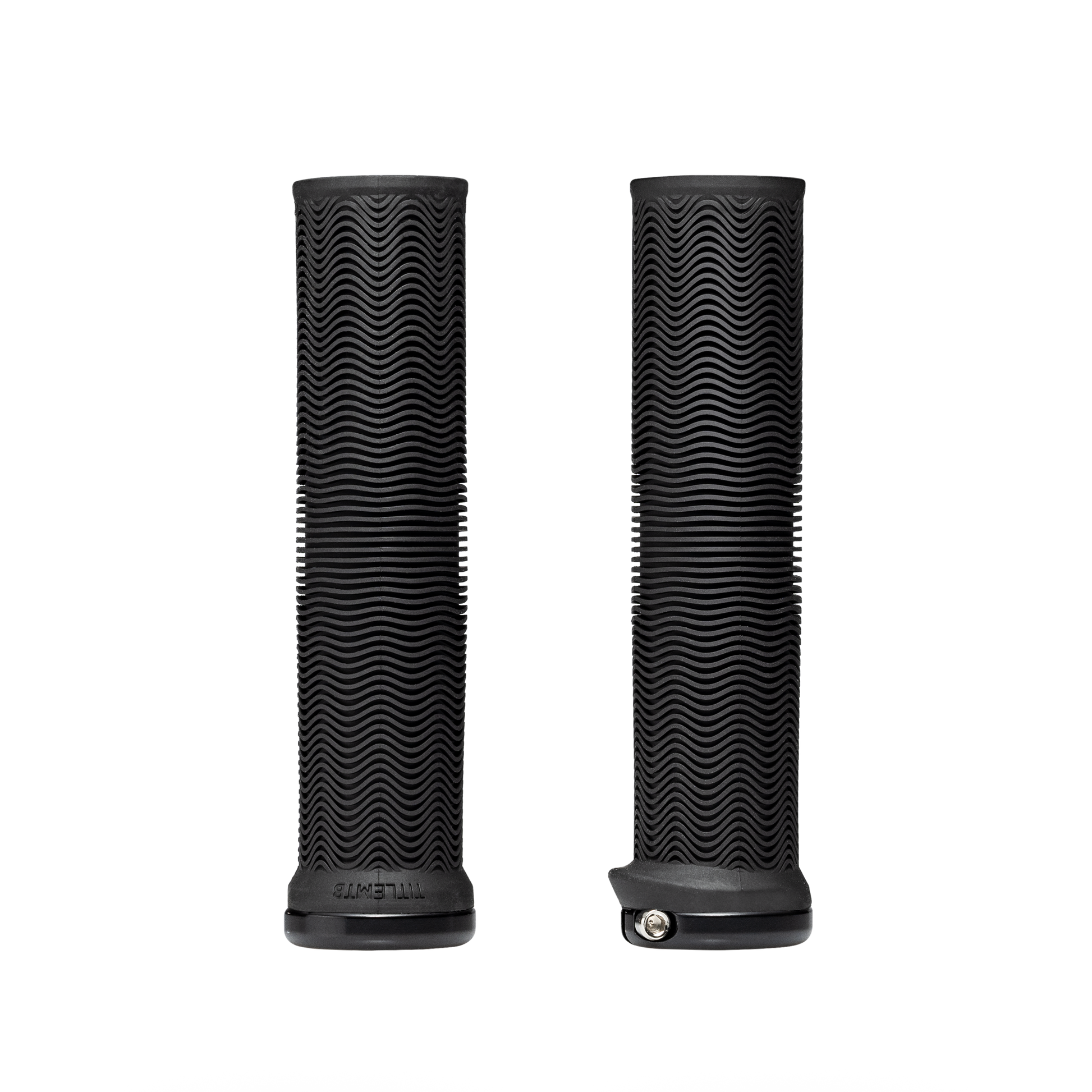 Grips Title MTB LO1 Noir - vue verticale