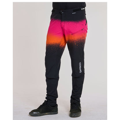 Pantalone DHARCO GRAVITY BLACK SNAKE Nero/Arancione