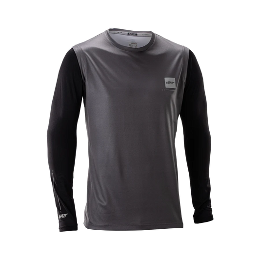 Maillot LEATT MTB GRAVITY 2.0 Manches Longues Noir/Gris