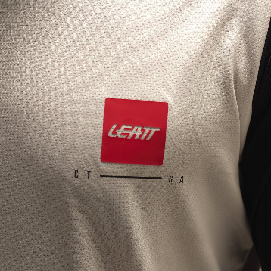 Maillot LEATT  MTB GRAVITY 2.0 Manches Longues Blanc/Noir