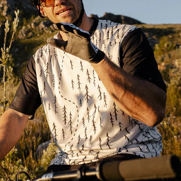 Maglia LEATT MTB TRAIL 3.0 Maniche Corte Bianca