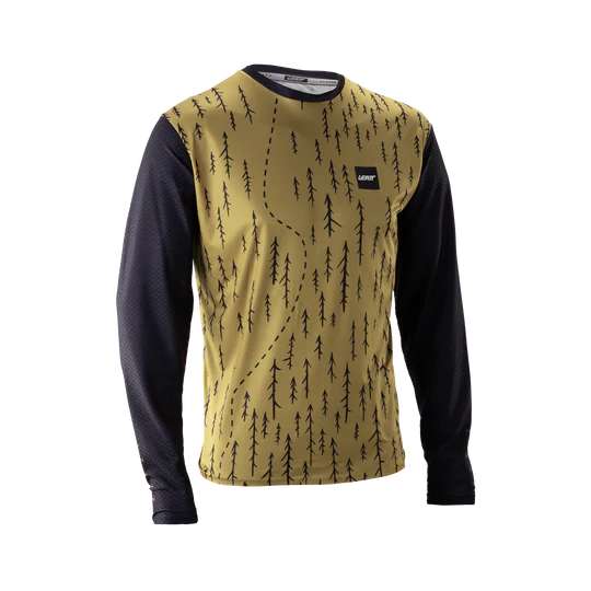 Maillot LEATT MTB TRAIL 3.0 Manches Longues Marron