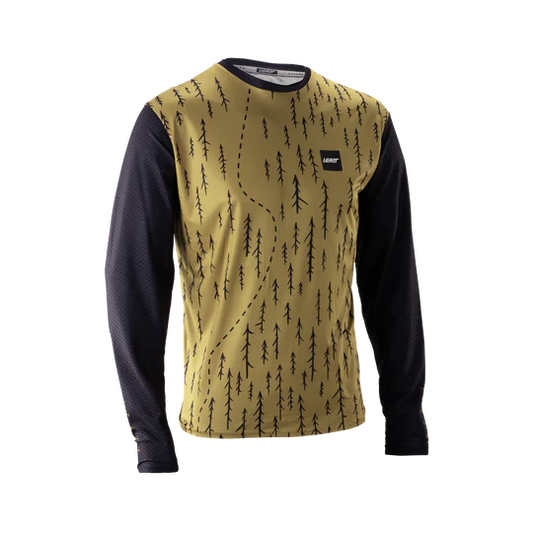 Maillot LEATT MTB TRAIL 3.0 Manches Longues Marron