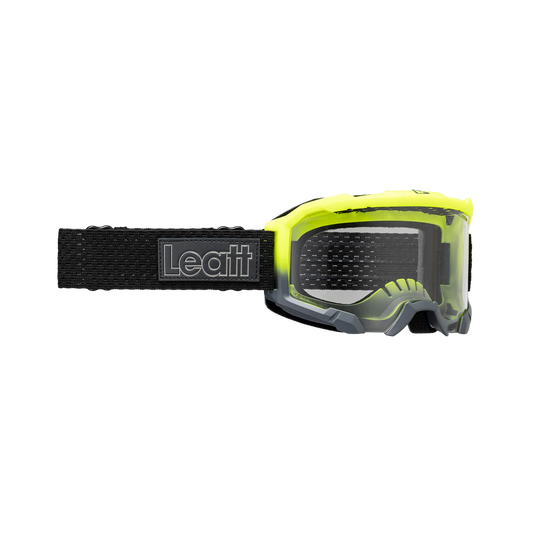 Masque LEATT VELOCITY 4.0 MTB Jaune Écran Transparent