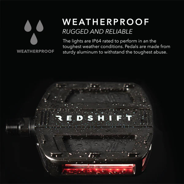 Pedales automáticos luminosos REDSHIFT Arclight