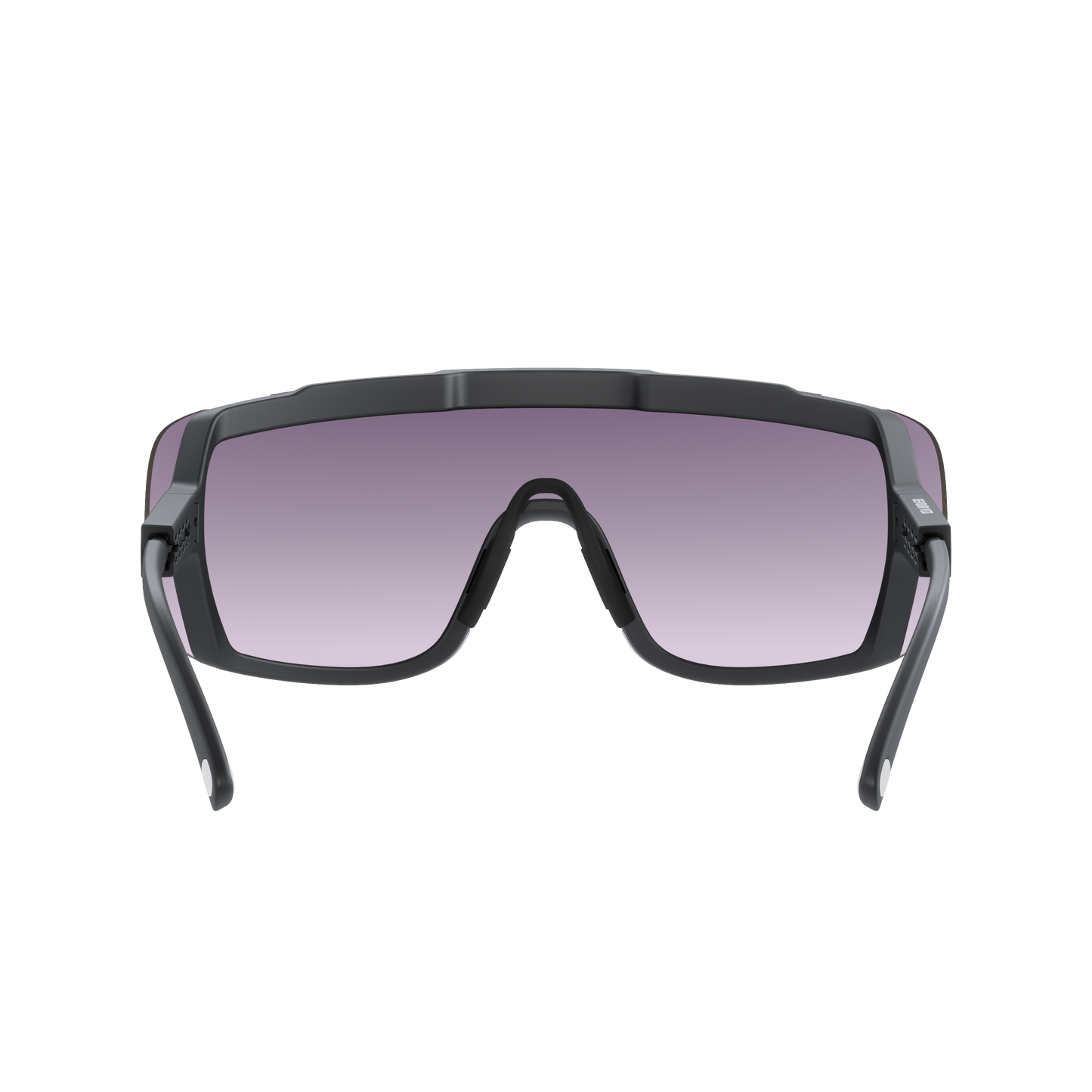 Lunettes POC DEVOUR MID Noir Verre Clarity Road Sunny Silver