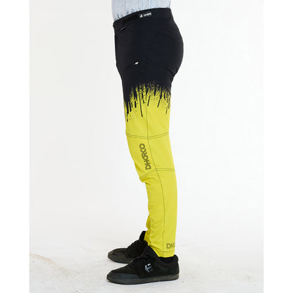 Pantalone DHARCO GRAVITY ACID RAIN Nero/Giallo