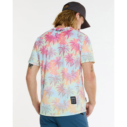 Maillot DHARCO HIGHBALL Mangas Cortas Rosa/Azul
