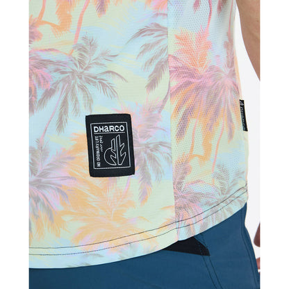 Maillot DHARCO HIGHBALL Mangas Cortas Rosa/Azul