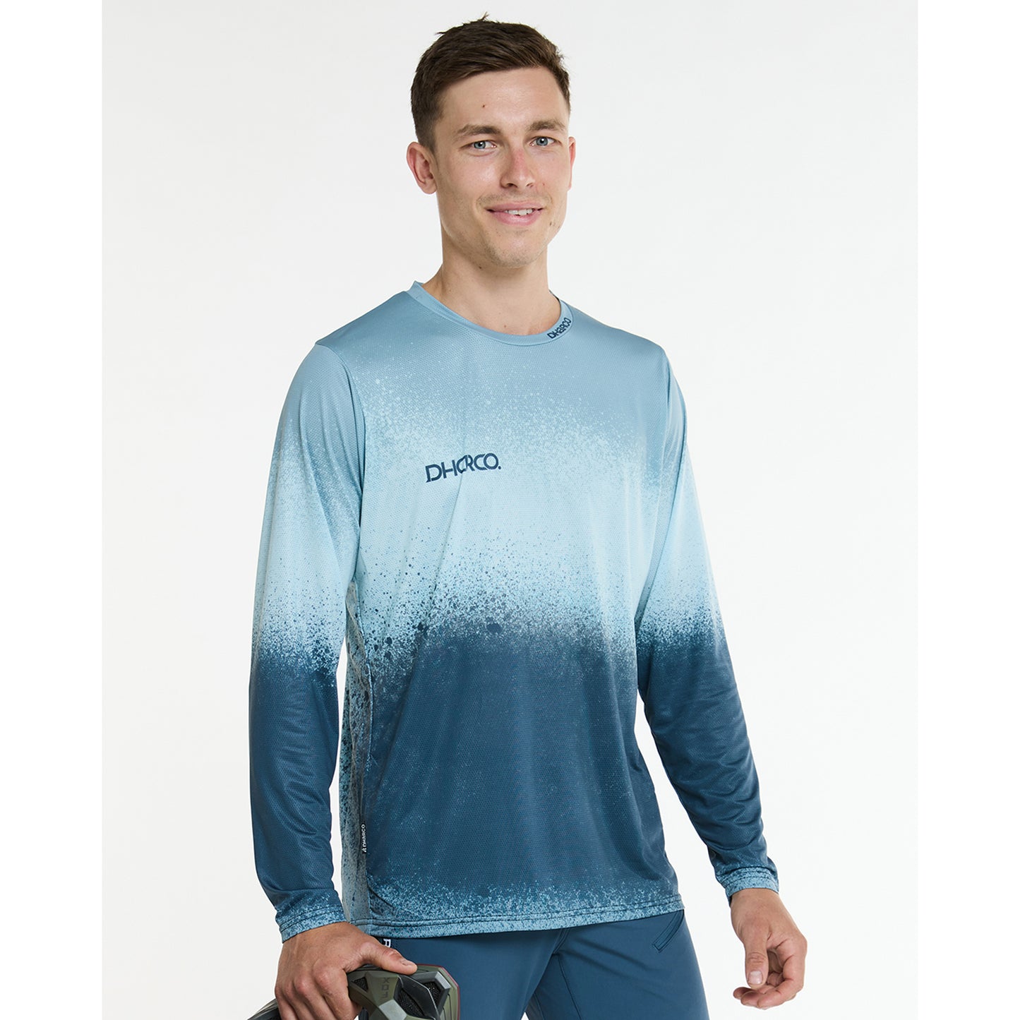 Maillot DHARCO RACE NU WAVE manga larga Azul