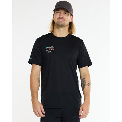 Maglia DHARCO TECH TEE EDDIE Maniche Corte Nero