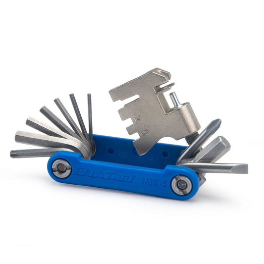 Park Tool MTB-5 mini-multitool voor reparaties, uitgeklapt