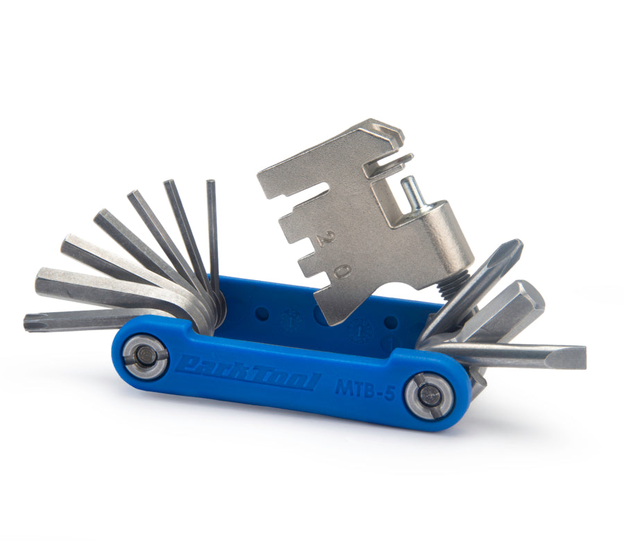 Multiutensile Park Tool MTB-5 completamente aperto