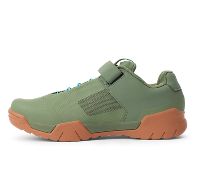 Scarpe MTB CRANKBROTHERS MALLET ENDURO SPEED LACE CLIP-IN Verde/Blu