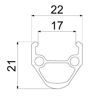 Roue Arrière MAVIC ACCESS R17