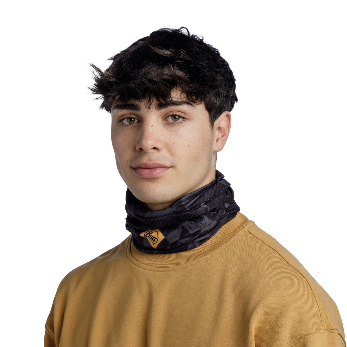 BUFF ORIGINAL ECOSTRETCH Micro Black Neck Tube