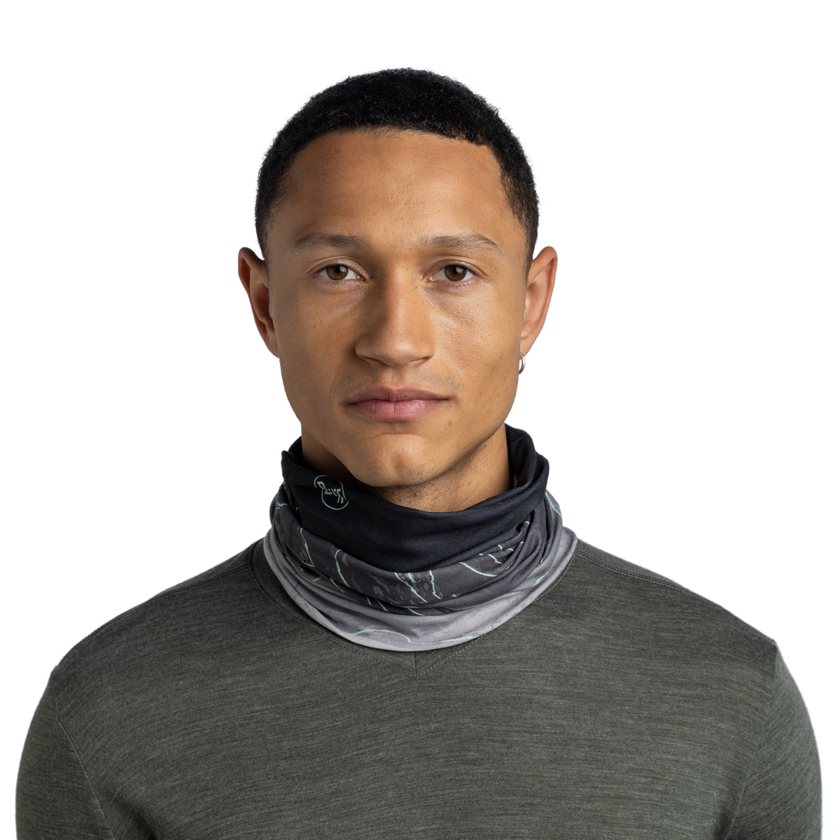 Bandană tubulară BUFF Original EcoStretch Unal gri
