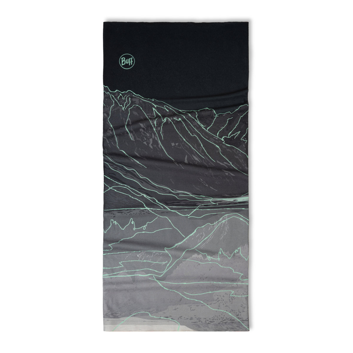 Bandană tubulară BUFF Original EcoStretch Unal gri