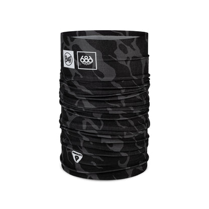 Кърпа за врата BUFF THERMONET Разчупен 686, черна