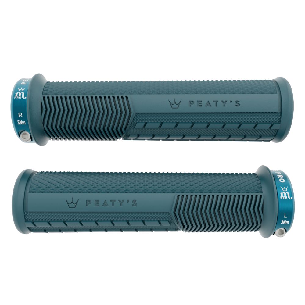Grips PEATY'S MONARCH PRO KNURL Supersoft Storm Blue