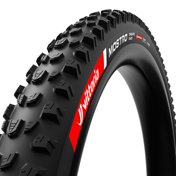 Pneu VITTORIA MOSTRO ENDURO RACE  27.5x2.4 Graphene/Silica Tubeless Ready Souple Noir